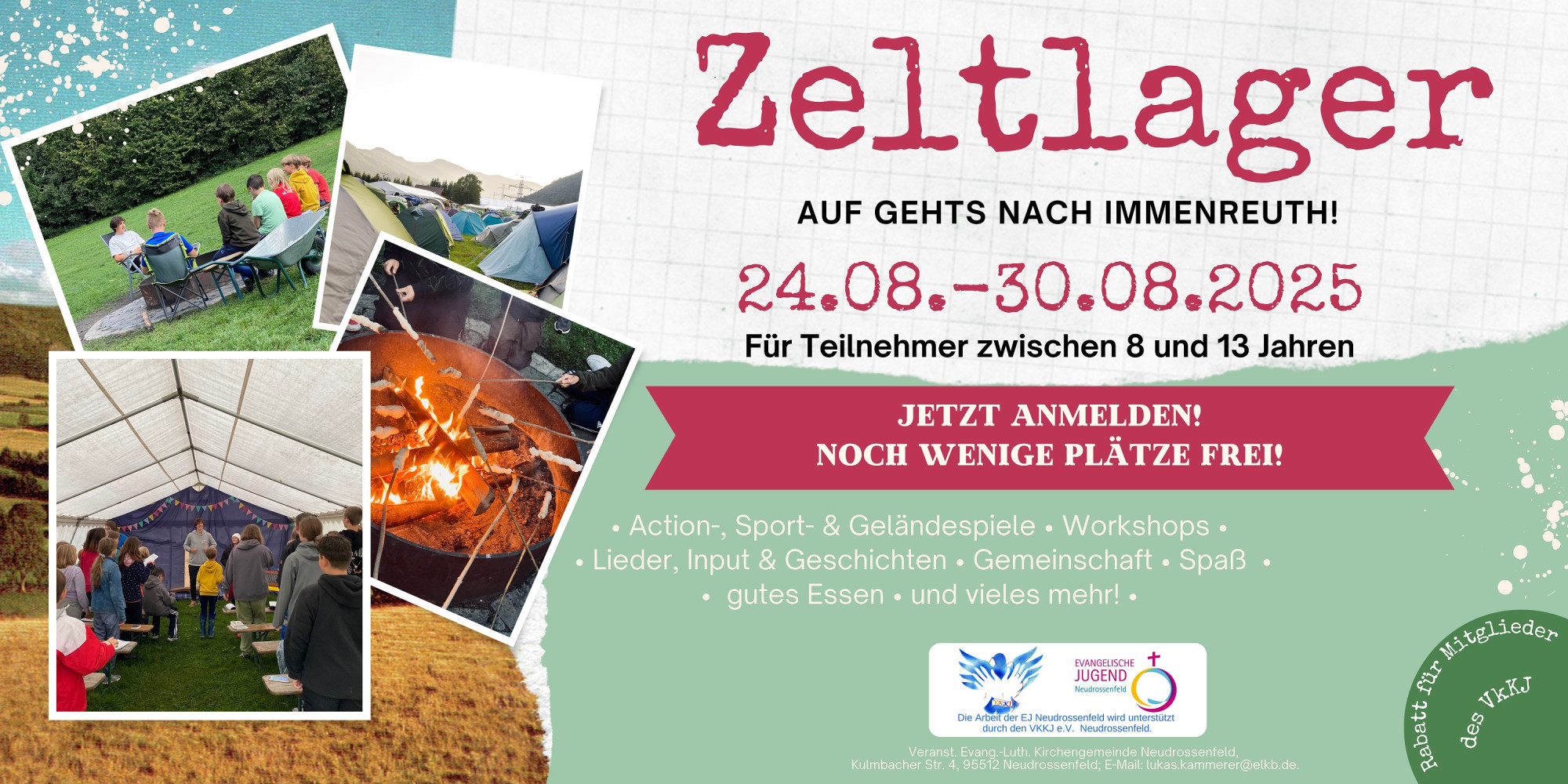 Zeltlager 2025