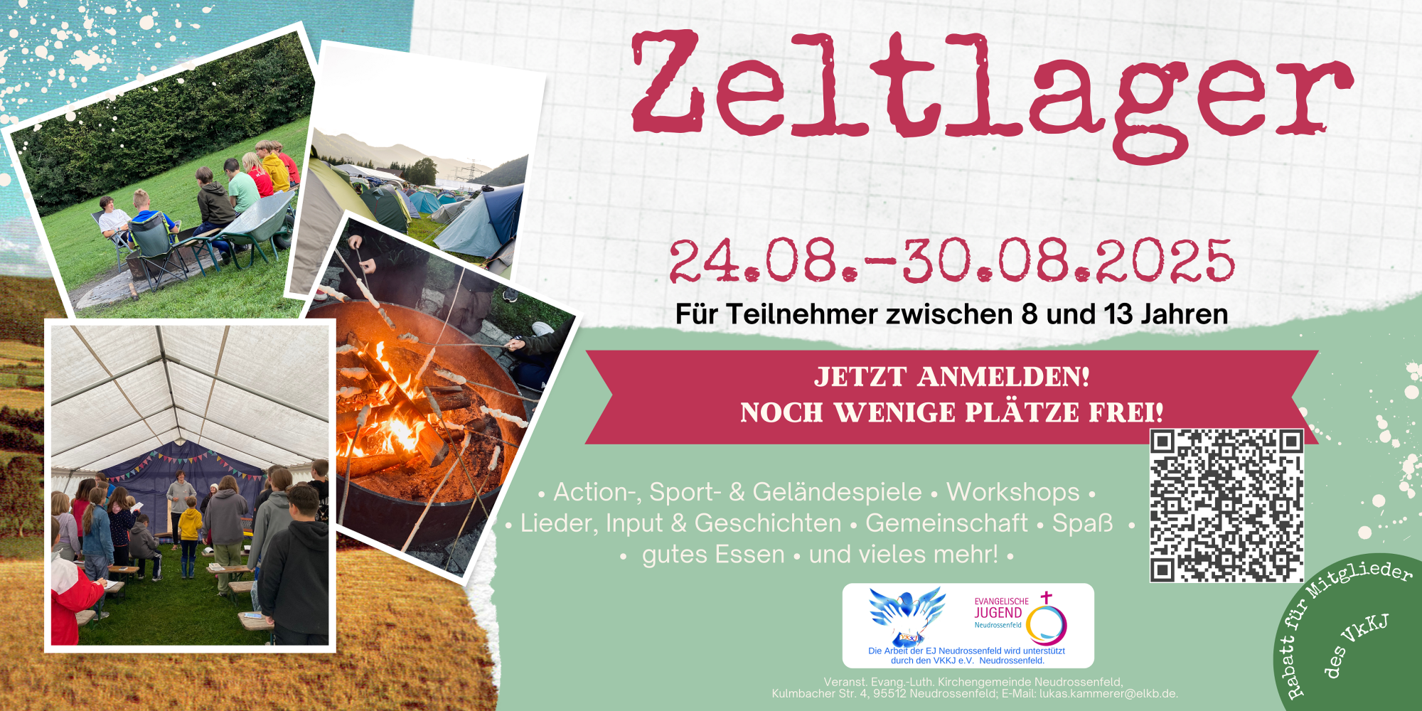 Zeltlage Jugend 2025